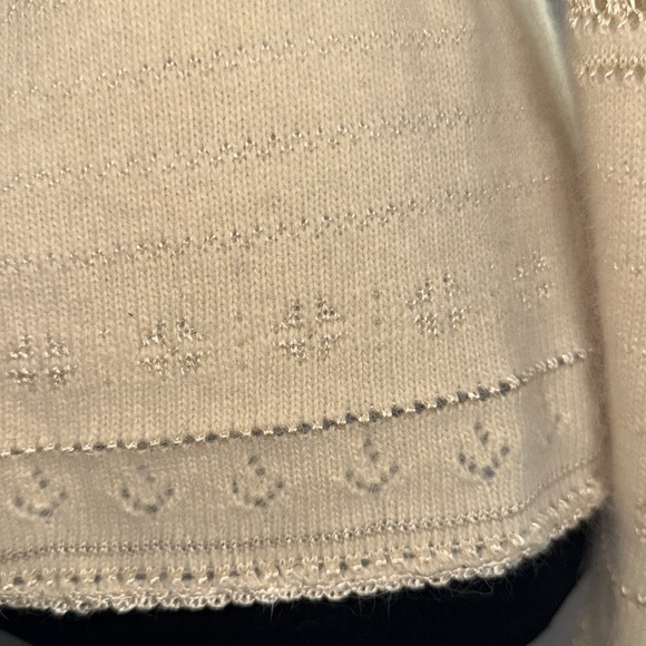 The Limited Y2K Angora Blend Tie Front Cardigan SZ Medium - Picture 4 of 9